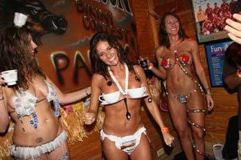 Hogs Breaths Home Made Bikini Contest 2007 photo - Duval Street, Key West